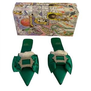 NEW!! Jeffrey Campbell Womens SIT_Pretty Mary Jane Flat Sz 6.5